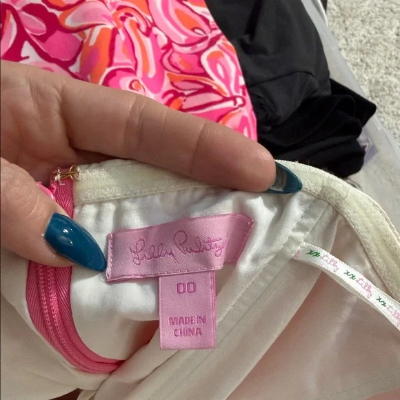 Lilly Pulitzer Pink Strapless Dress - Picture 3 of 3